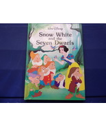 Walt Disney Snow White and the Seven Dwarfs Large Book - $6.84 CAD
