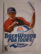 Playstation 2 - TIGER WOODS PGA TOUR 2001 (Replacement Manual) - $8.00