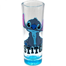 Disney Stitch Glass Half Full Collection Shot Glass Clear - £10.26 GBP