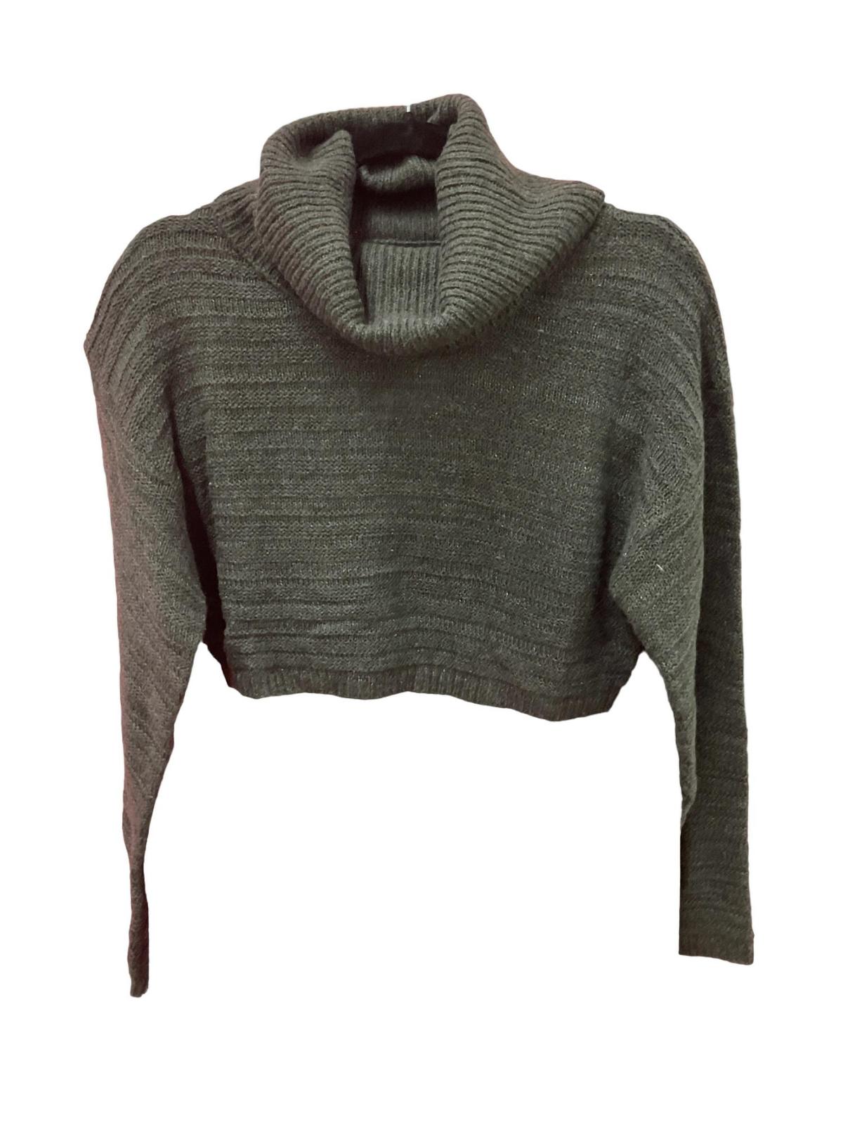 Cotton Candy women&#39;s cropped sweater Charcoal - $25.00