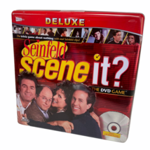 Scene It? Seinfeld Deluxe Edition DVD Trivia Board Game In Metal Tin Storage Box - £18.75 GBP