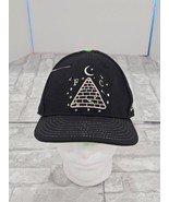 New Era Flying Coffin Pyramid Snapback Fitted 7 5/8 Goth Black White Lim... - $49.99