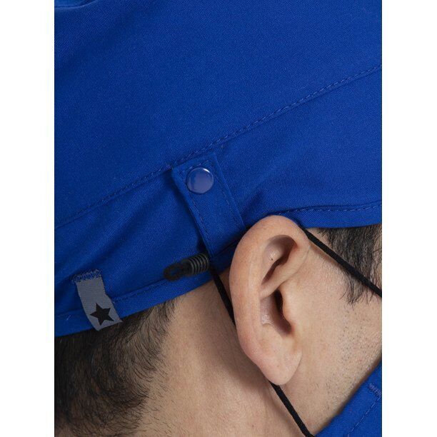 2-Pack Scrubstar Adult Unisex Surgical Scrub Caps, Electric Blue Item image 5