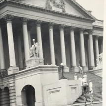 Capital Building Washington DC Photograph Original Snapshot 1930s BW Americana - £7.94 GBP