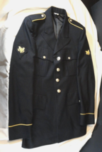 Asu Army Service Uniform Dress Blues Jacket Coat Ar 670-1 Size 38LC / 38 Long - $47.12