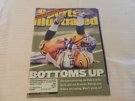 Sports Illustrated Magazine September 27, 1999 Signed by Mark Chmura Packers - £67.60 GBP