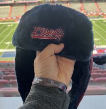 Liberty University Winter Trapper Hat LU Flames Toboggan SGA 11/1 Football - $274.87 MXN