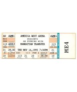 1995 MANHATTAN TRANSFER Full Concert Ticket 11/16/95 - $1,429.88 MXN