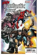 New Fantastic Four #1 (Of 5) 2ND Print Nauck Var (Marvel 2022) &quot;New Unread&quot; - £4.55 GBP