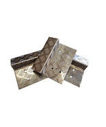 DIAMOND PLATE ALUMINIUM LOADING RAMP END KIT, TRIKE, 3-WHEELER  0100106 - $56.81 CAD