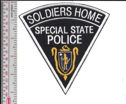 Massachussetts State Special Police Sodiers Home Chelsea &amp; Holyoke Patch - £8.77 GBP