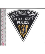 Massachussetts State Special Police Sodiers Home Chelsea &amp; Holyoke Patch - £8.64 GBP