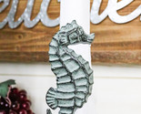 Cast Iron Marine Seahorse With Scroll Pattern Base Kitchen Paper Towel H... - £26.28 GBP