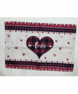 Set Of 6 Happy Valentines Day Place Mats Red/White/Heart/Love/ yellow st... - $13.64 CAD