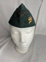Vintage Official Sanforized BSA Boy Scouts Of America Garrison Hat Cap L... - €10,49 EUR