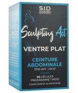 SID Nutrition Sculpting Act Flat Belly Belt 90 Capsules - £57.55 GBP