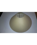 23CC18 LAMP SHADE, BEIGE, CONE SHAPED, 9&quot; TALL, 22-1/2&quot; - 6&quot; DIAMETER, V... - £21.96 GBP