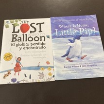 Two Books In Spanish The Lost Ballon &amp; Where Is Home? Little Pip - £5.32 GBP