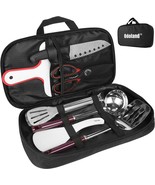 Odoland 8 Pcs Camping Cookware Utensils Travel Set, Camp, Outdoor Camping. - £28.24 GBP