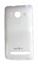 100 OEM HTC Evo 4G Sprint BATTERY COVER Door WHITE android bar smart phone back - £35.58 GBP