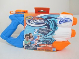 Nerf Super Soaker Twin Tide Blaster Great Water Gun For Those Warm Days At Home - £15.61 GBP