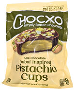 Chocxo Milk Chocolate Dubai Inspired Pistachio Cups 14.8 Oz EXP 11/2026 - $21.82