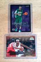 Le Bron James Lakers Lot (2) 2003 Ud Rookie Victory Highlight/FRESHMAN Collection - £18.24 GBP