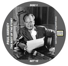 Paul Harvey (Set 13) The Rest of the Story 100 Episodes on 5 Audio CDs - $29.99