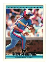 1992 Donruss #732 Dave Martinez Montreal Expos - £1.59 GBP