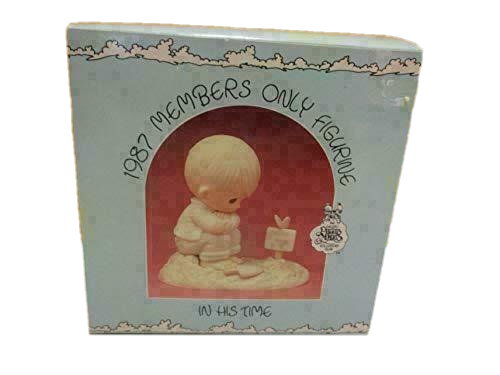 Primary image for Precious Moments 1987 Members Only in His Time Figurine PM-872