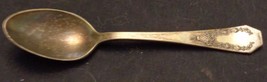 Antique Silverplate Tea Spoon - Holmes & Edwards - Carolina - OLD SPOON - GDC - $8.90