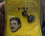 The Unemployed Philosophers Guild Nikola Tesla Enamel Pin Set - $35.63