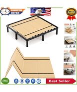Full Size Foldable Bunkie Board - 60x48 Inch Bed Support for All Mattres... - $1,566.78 MXN