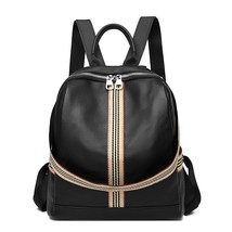 The New Fashion Women&#39;s Leather Backpack Large Capacity School Bags for Teenage  - £27.49 GBP