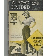 Vintage 1956 A Road Divided Sleaze Paperback Fabian Book Reese Hayes GGA... - £7.08 GBP