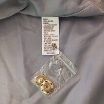 New Directions Studio Women's Gray Full Zip & Button Hidden Hoodie Jacket Size M image 8