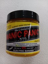 Manic Panic Vegan Semi Permanent Hair Dye Color Cream 118 M L Electric Banana - $11.26