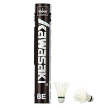 Kawasaki Badminton Shuttlecock  8E Goose Feather Badminton Shuttlecock Training  - £98.08 GBP