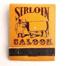 Sirloin Saloon Bar Vintage Matchbook Montpelier Vermont Matches Unstruck... - $374.72 MXN