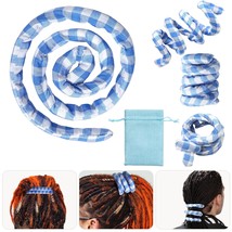 Spiral Lock Hair Tie Dreadlock Accessories Bendable Loc Hair Tie Ponytail Holder - £13.71 GBP