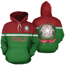 Italy Country Flag Hoodie Adults And Youth - £43.73 GBP