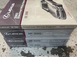2003 LEXUS IS300 IS 300 Service Repair Shop Workshop Manual Set W EWD - £279.80 GBP