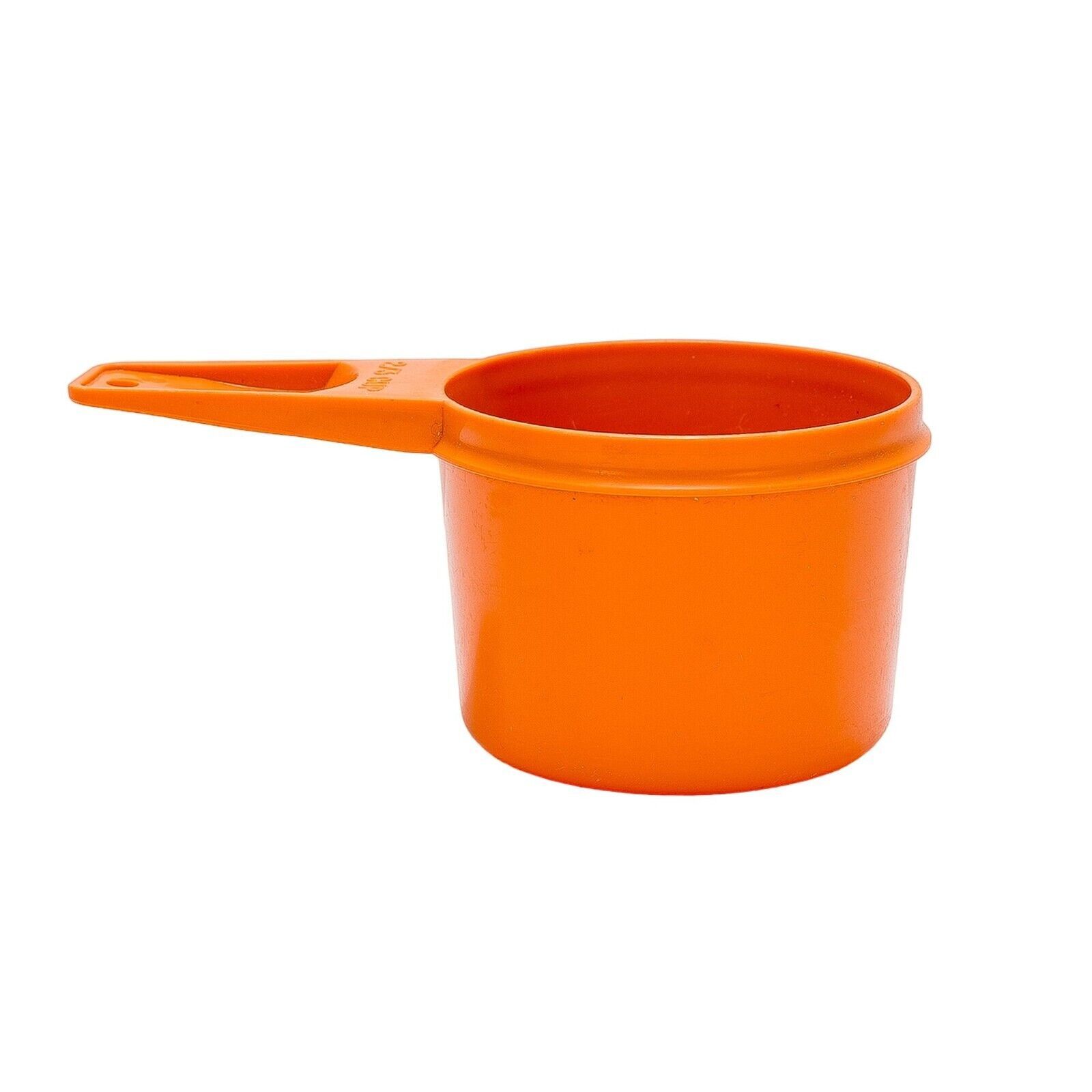 Primary image for Tupperware 2/3 Cup Measuring Harvest Orange 70s VTG Replacement Kitchen 763
