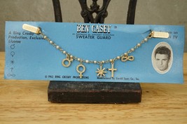 Vintage Jewelry BEN CASEY Vincent Edwards Sweater Guard 1962 Bing Crosby... - $54.69