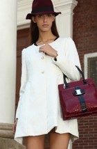 White jacquard jacket classic nwt new with tags Large - $8.90