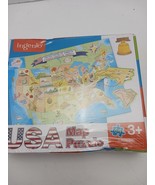 Ingenio USA Map Puzzle 64 Pc - $228.19 MXN