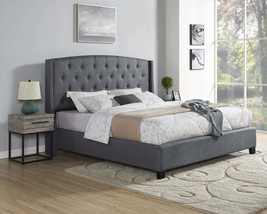 2 Piece Bedroom Set: London Armoire &amp; Egeo 5 Drawer Dresser, Black/Oak - $618.99
