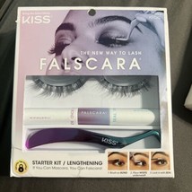 KISS Falscara DIY Lash Extension Starter Kit With 10 Eyelash Lengthening Wisps - £11.54 GBP