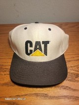 Vintage Cat Equipment White Embroid Snapback Cyrk USA Hat Cap Cleveland Bros OS - $24.75
