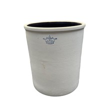 Blue Crown Pottery Stoneware Crock Roseville Robinson Ransbottom 8 Gallon - £178.31 GBP